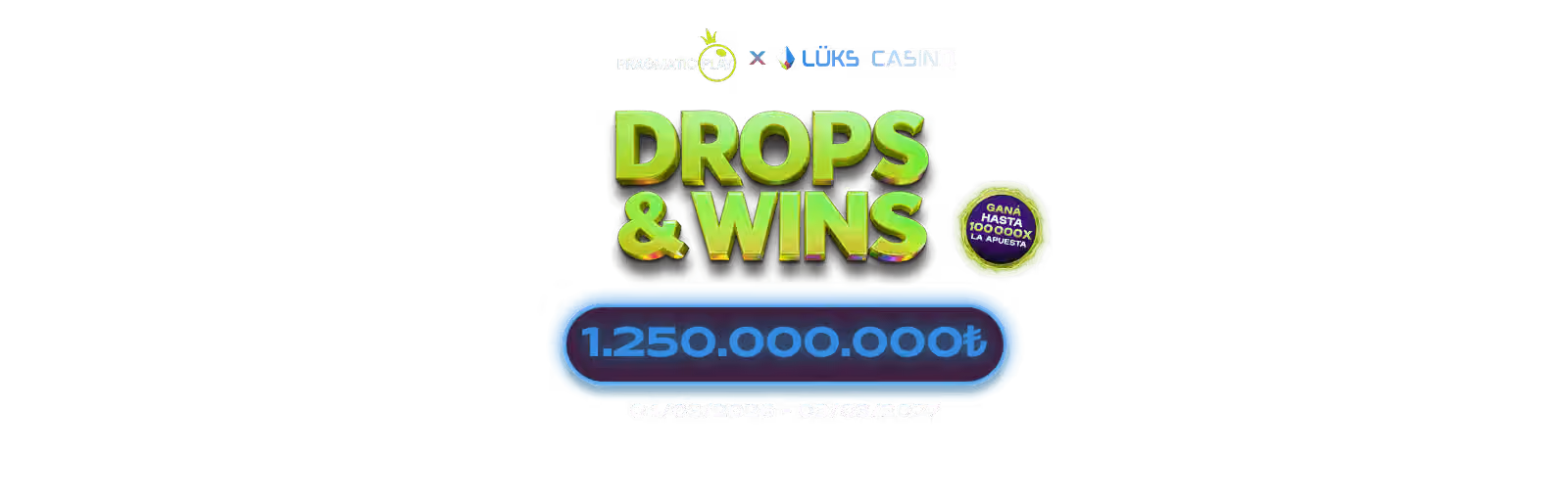 Pragmatic Play Drops and Wins yazısı ve altın çan