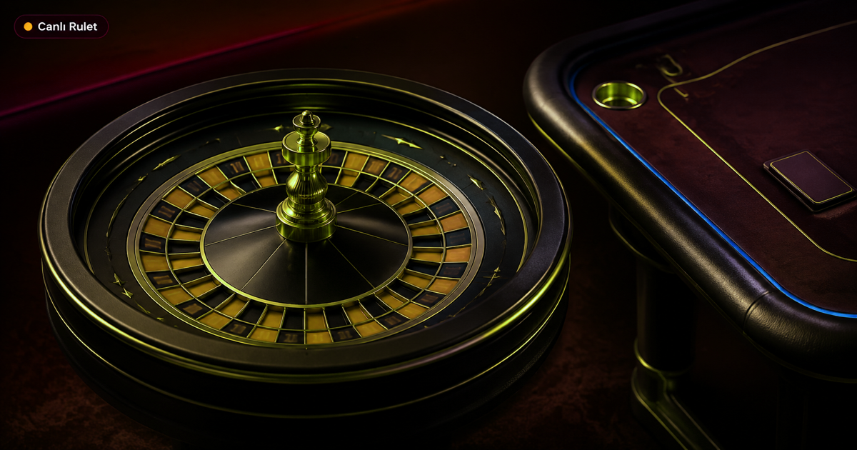 Lüks Casino canlı rulet masası