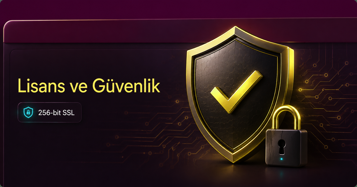Lukscasino lisans ve güvenlik rozeti