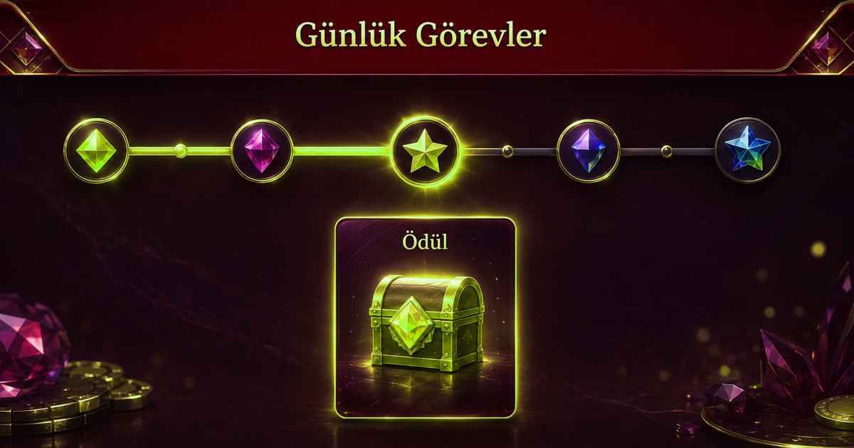 Lüks Casino VIP: günlük görevler ve kazanımlar